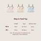 'Stay-in Tank Top' baby pink