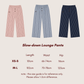 'Slow-down Lounge Pants' baby blue