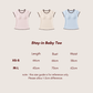 'Stay-in Baby Tee' beige