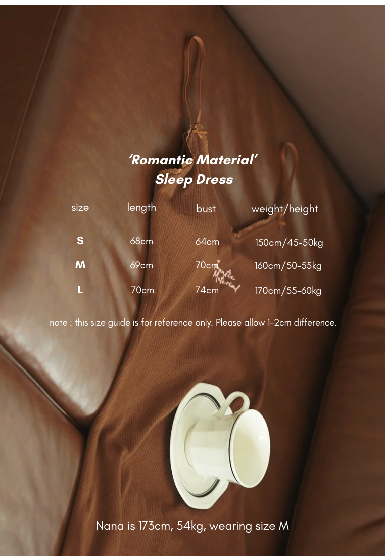 'Romantic Material' Sleep-dress