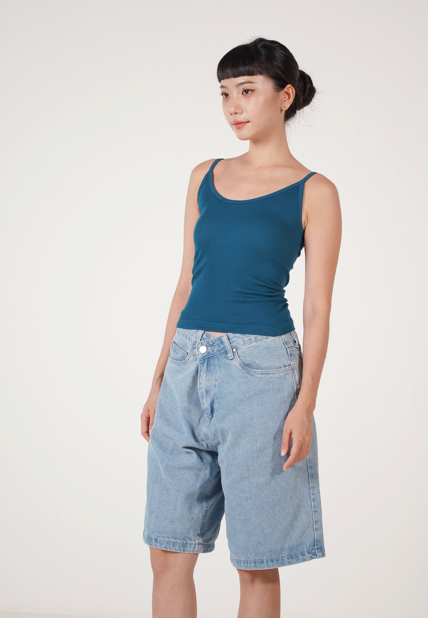 MAYA Padded Tank Top turquoise