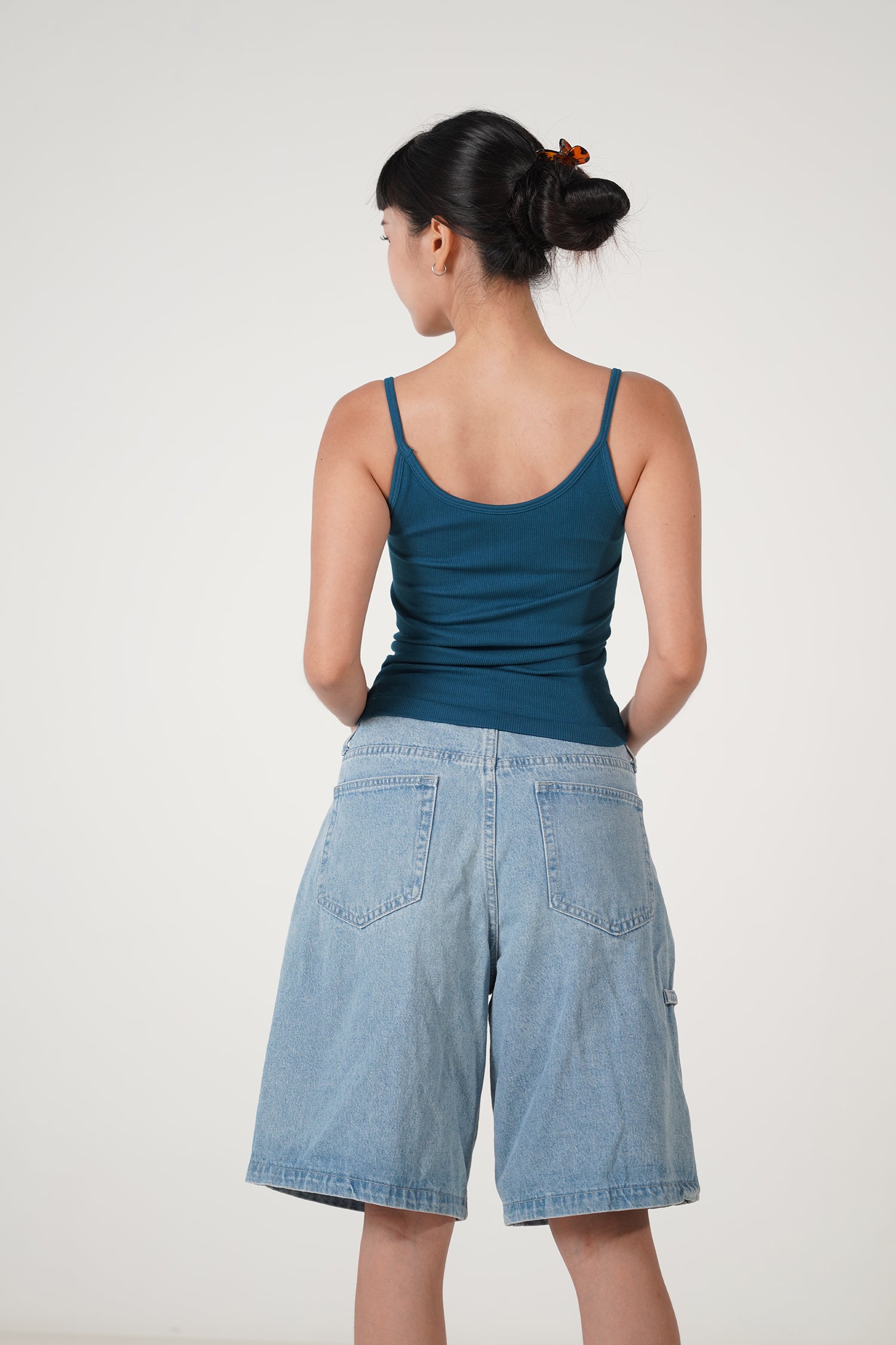 MAYA Padded Tank Top turquoise