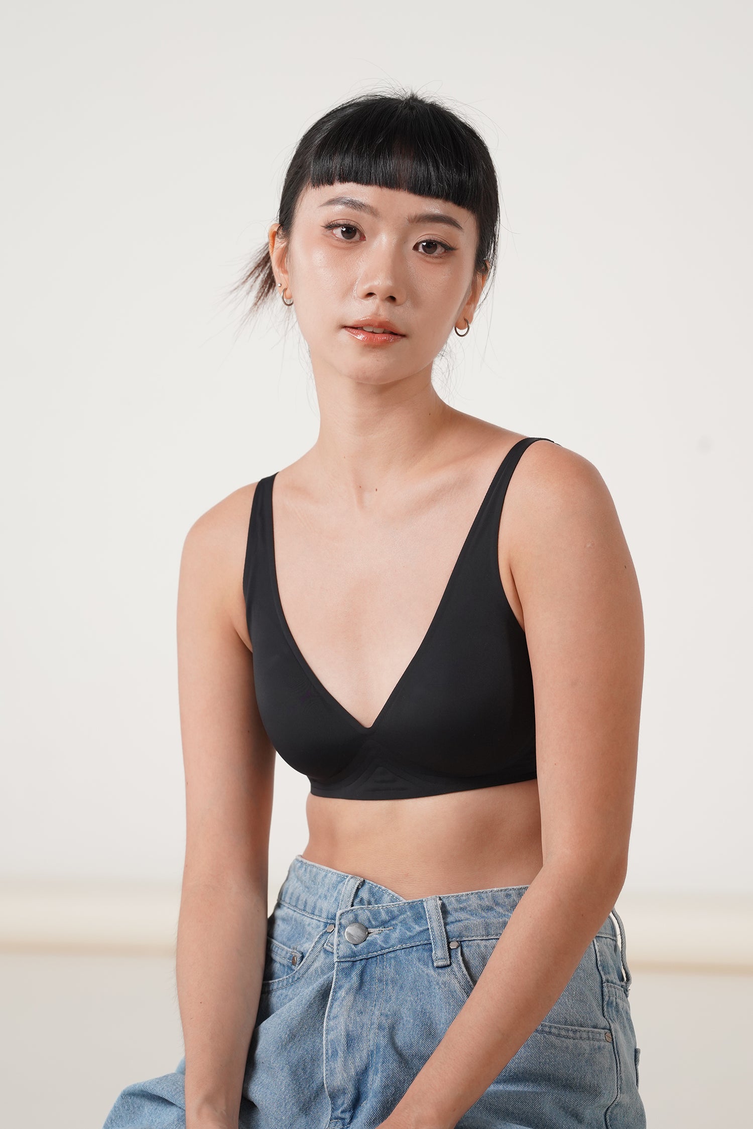 SMOOTHIE BRA black