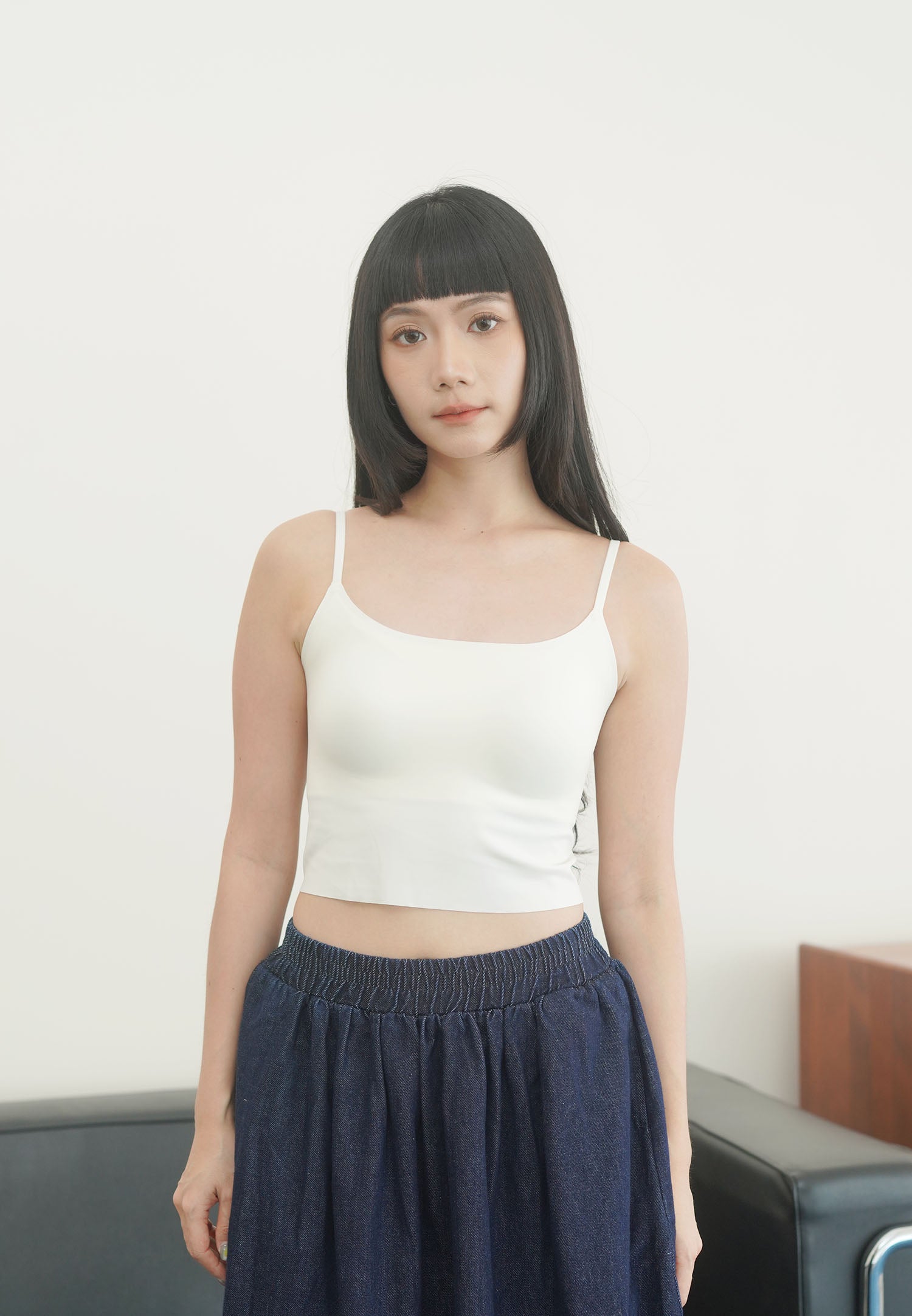 SMOOTHIE SEAMLESS BRA TOP milk (defected)