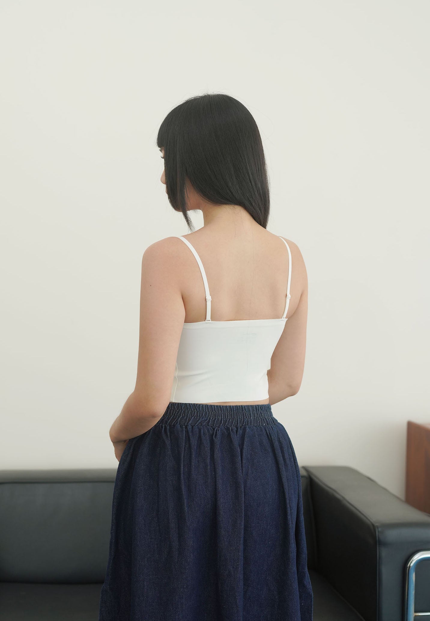 SMOOTHIE SEAMLESS BRA TOP milk (defected)