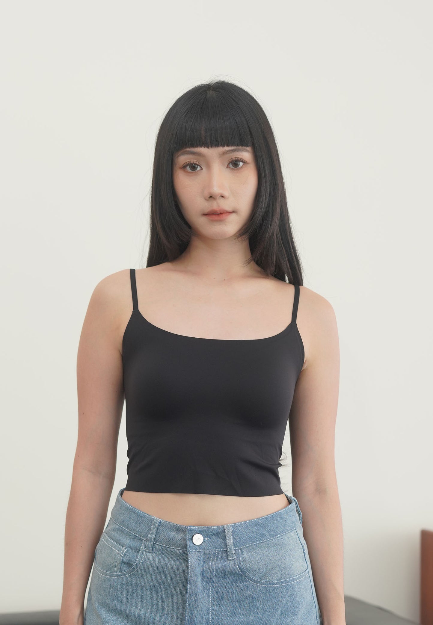 SMOOTHIE SEAMLESS BRA TOP black