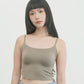 SMOOTHIE SEAMLESS BRA TOP ash green (defected)