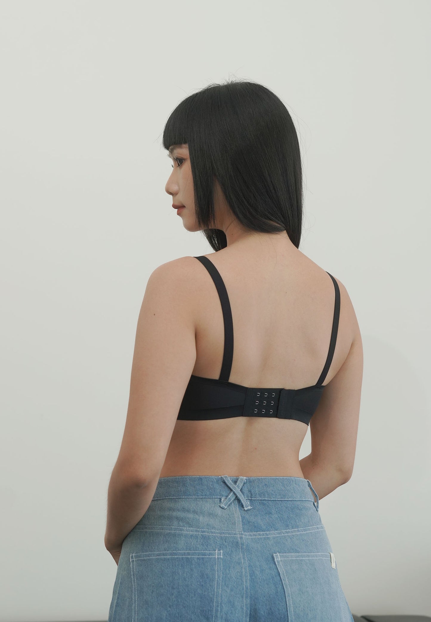 LITTLE MORE PUSH-UP BRA black (defected)