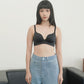 LITTLE MORE PUSH-UP BRA black (defected)