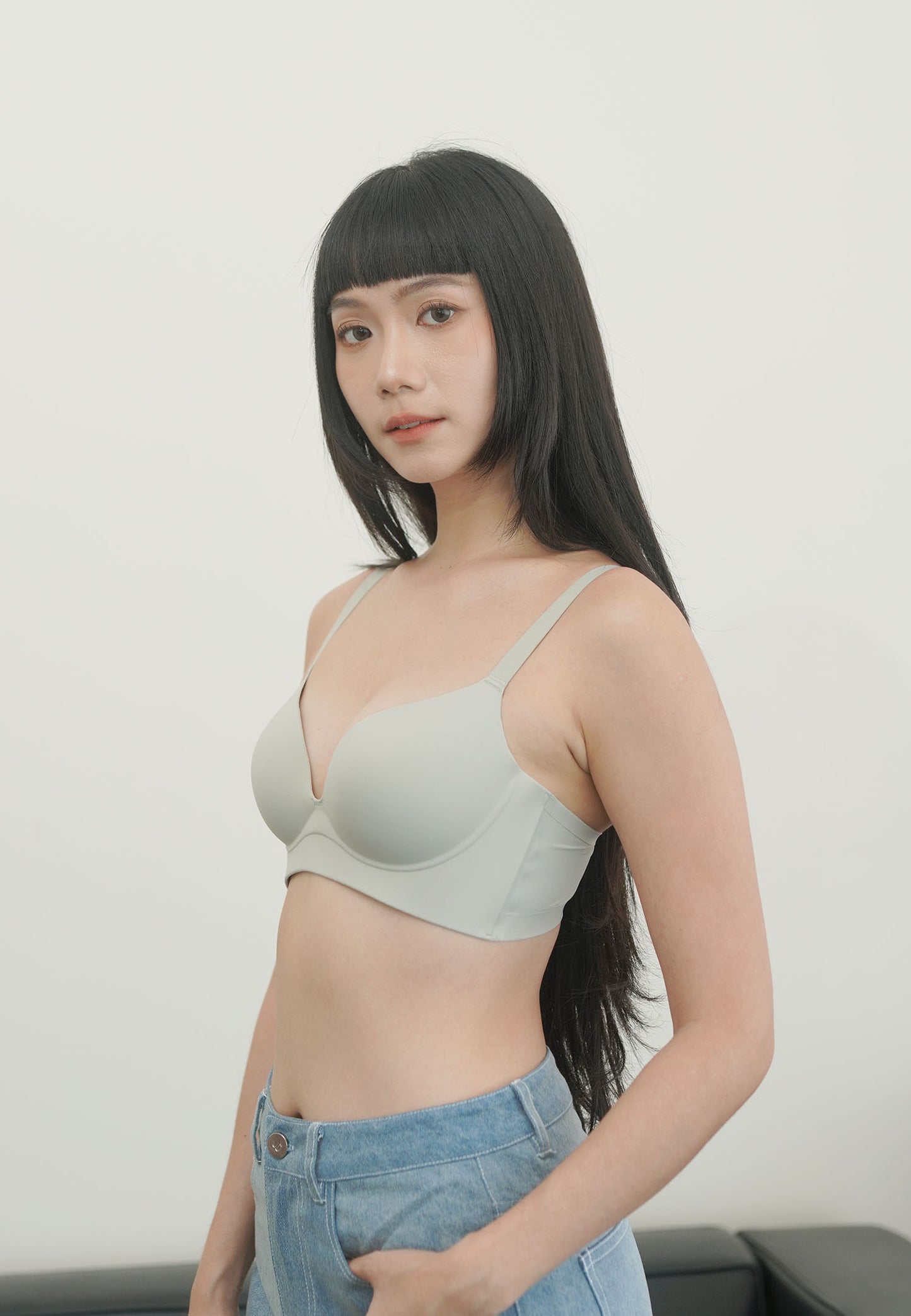 LITTLE MORE PUSH-UP BRA mint