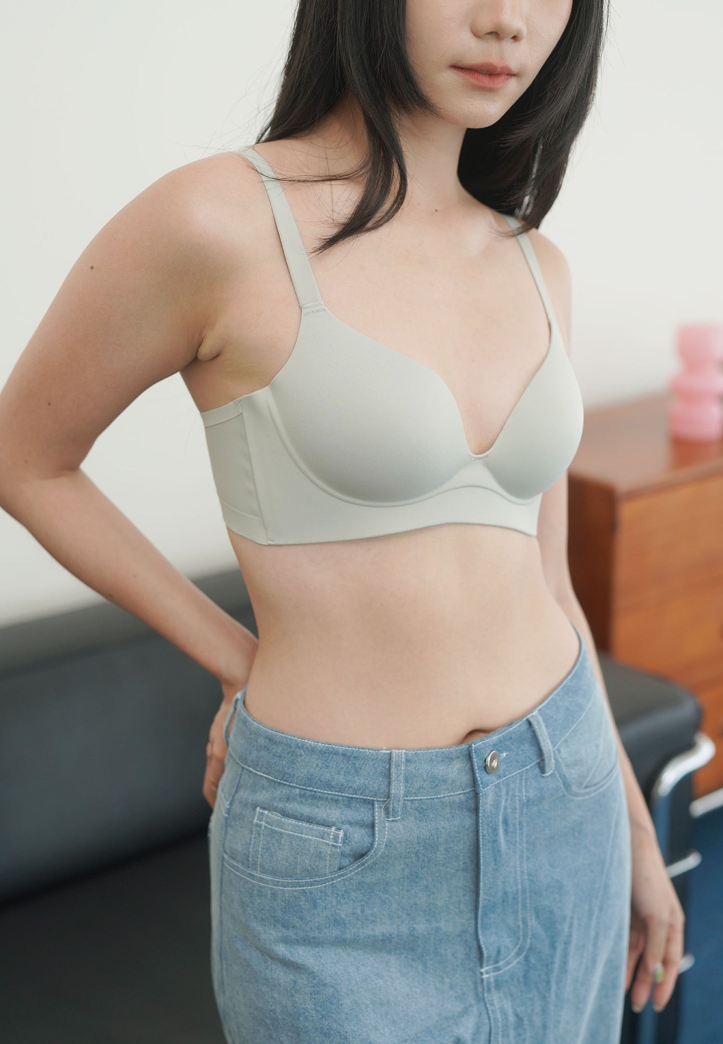 LITTLE MORE PUSH-UP BRA mint