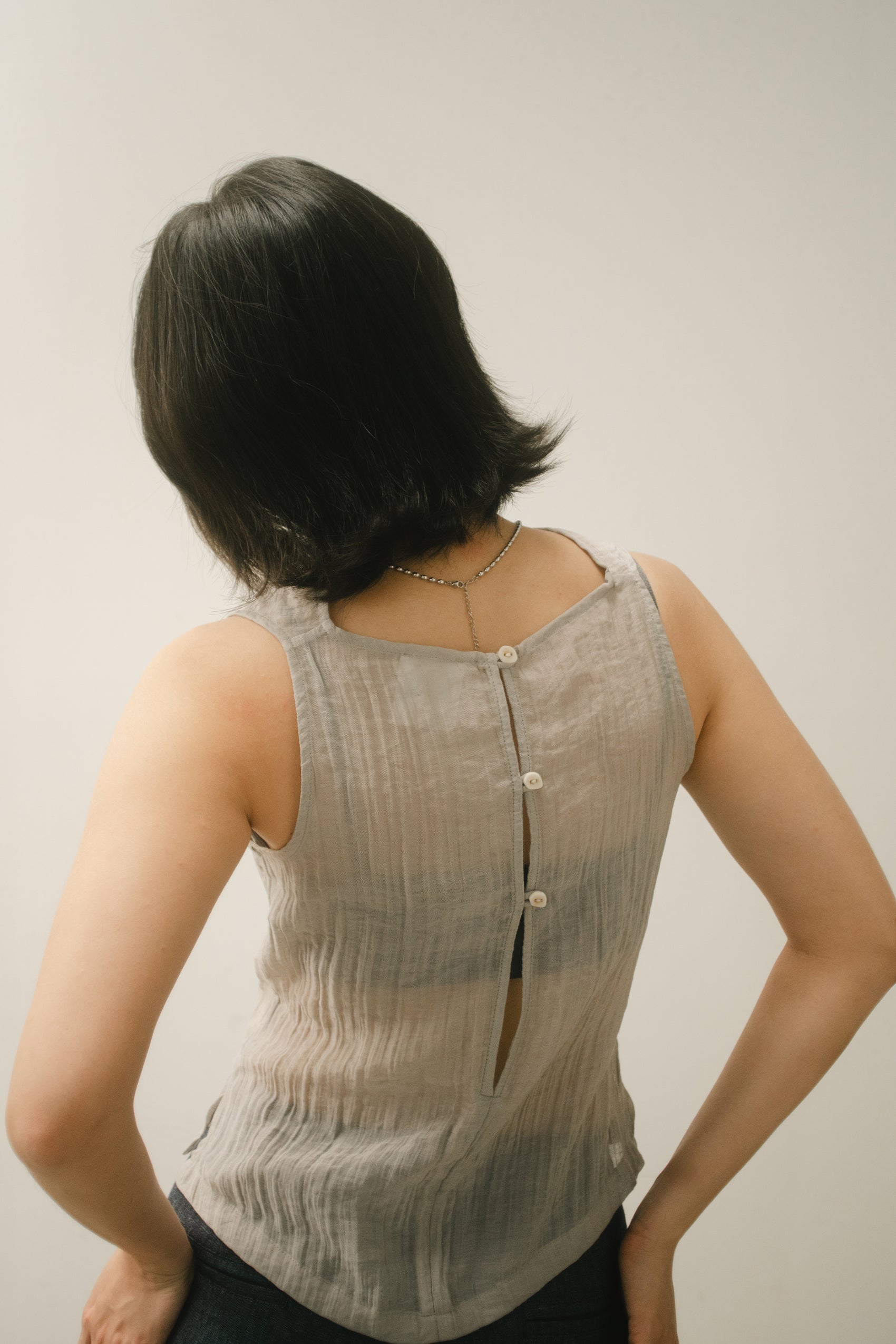 SIMPLICITY SQUARE BRA charcoal