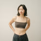 SIMPLICITY SQUARE BRA charcoal