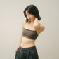 SIMPLICITY SQUARE BRA charcoal