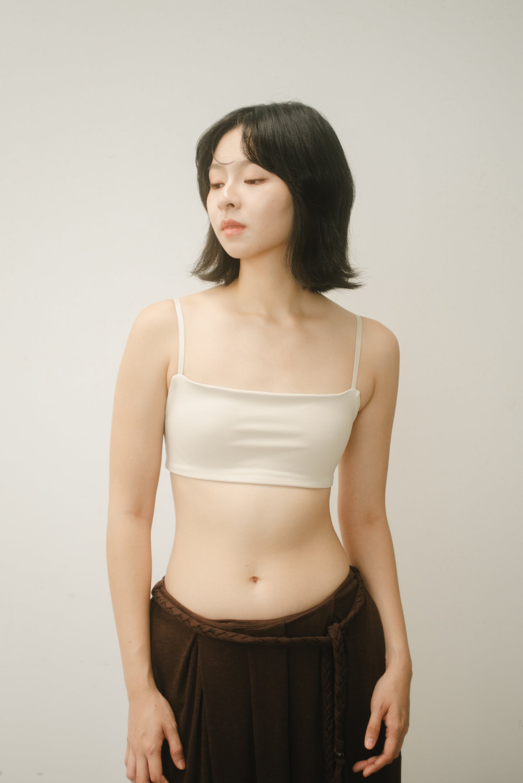 SIMPLICITY SQUARE BRA cream