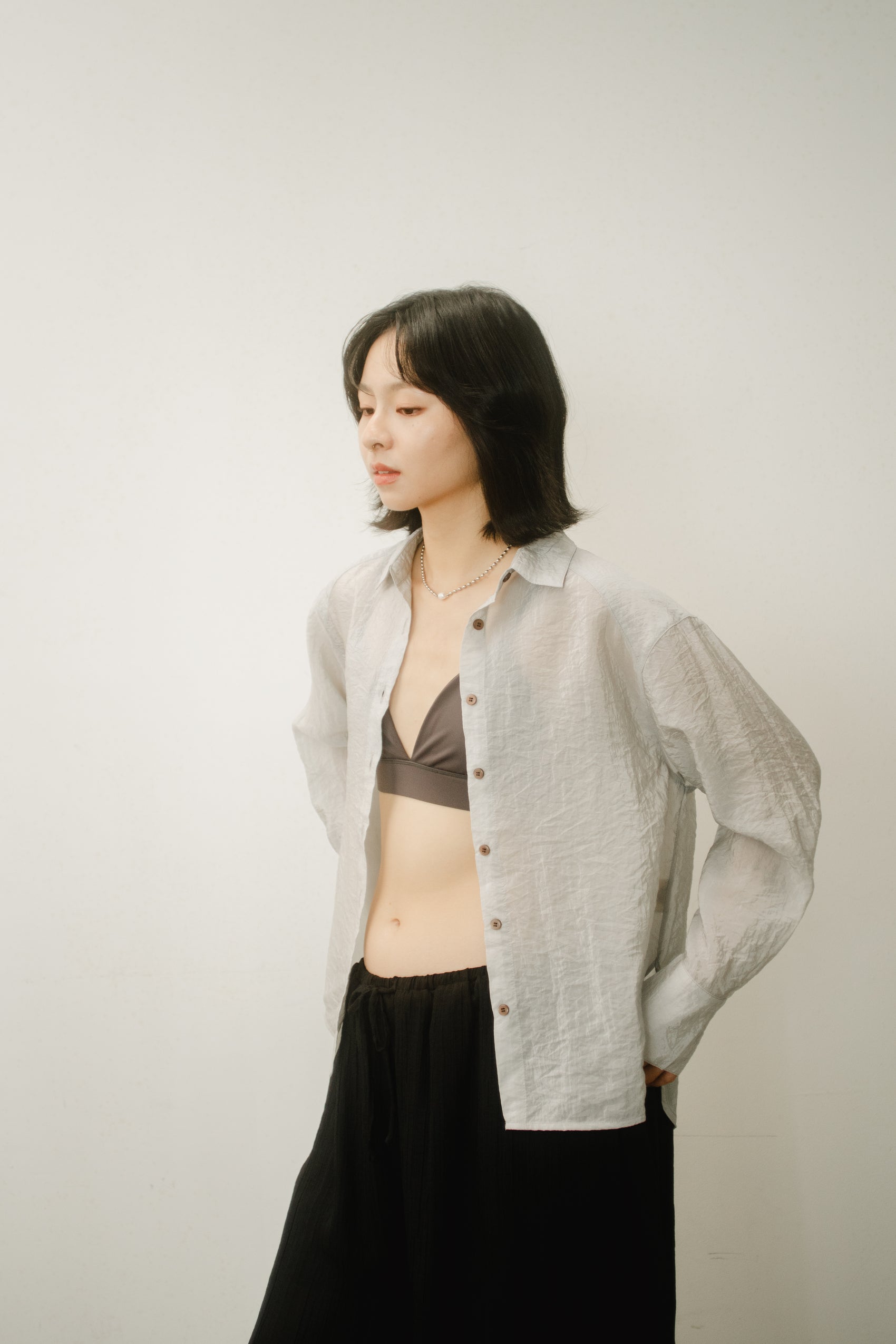 SIMPLICITY V-BRA charcoal