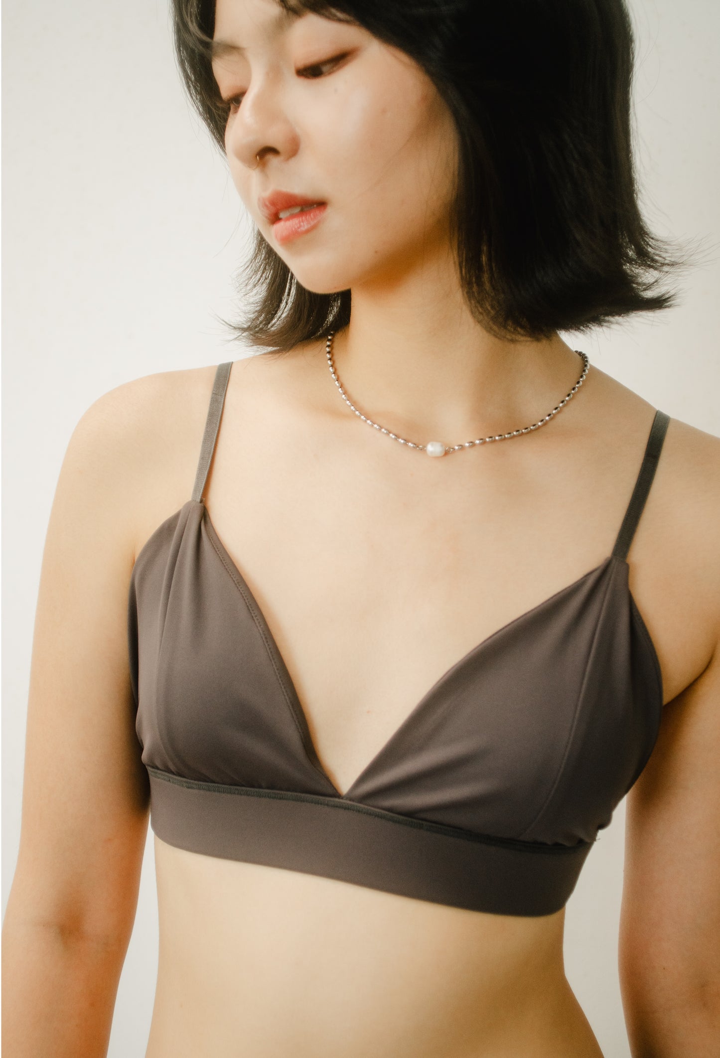 SIMPLICITY V-BRA charcoal