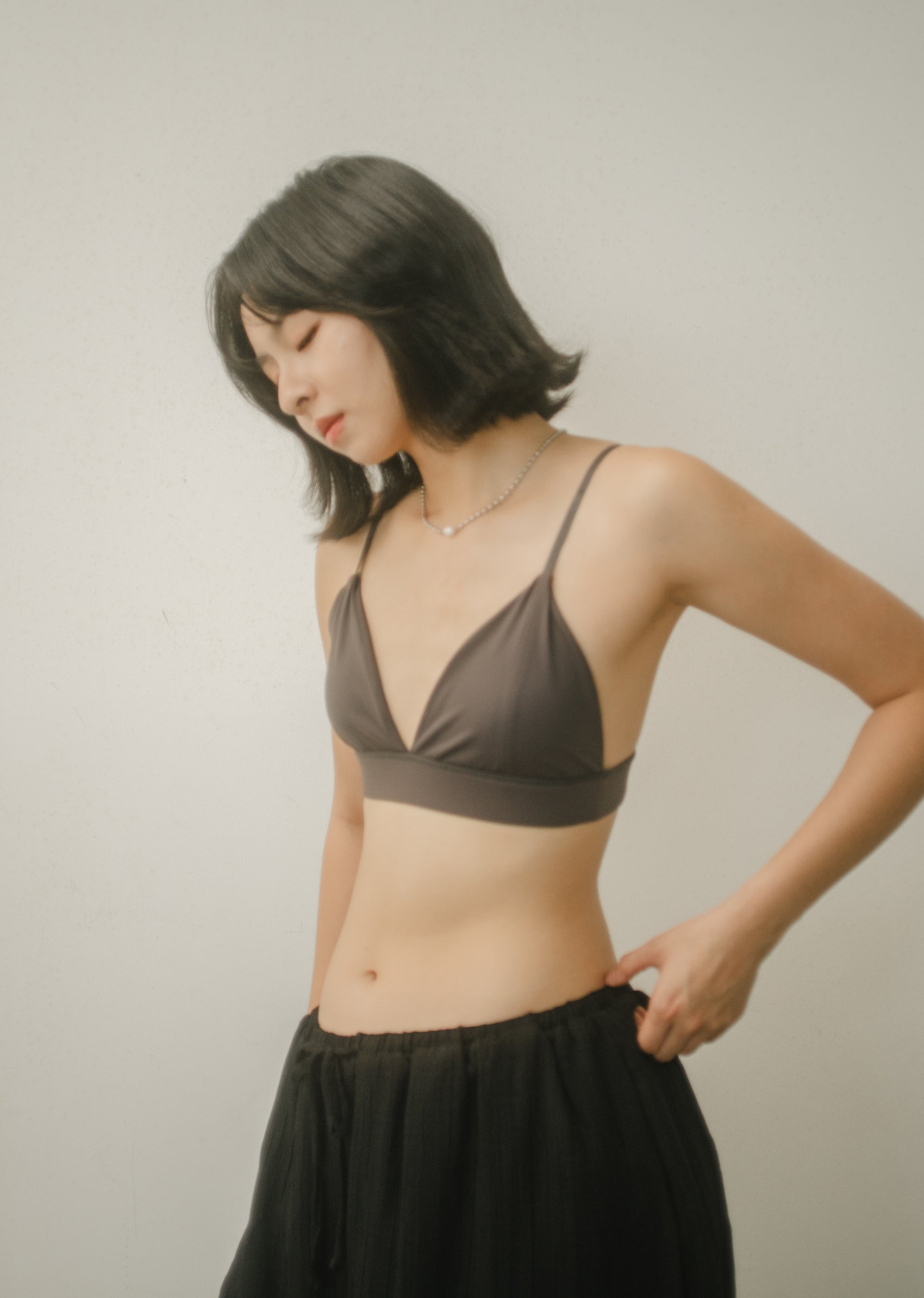 SIMPLICITY V-BRA charcoal