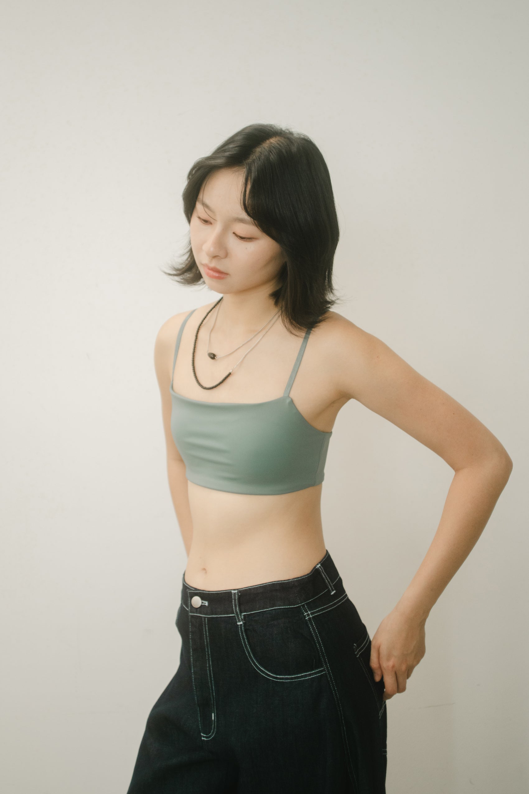 SIMPLICITY SQUARE BRA teal