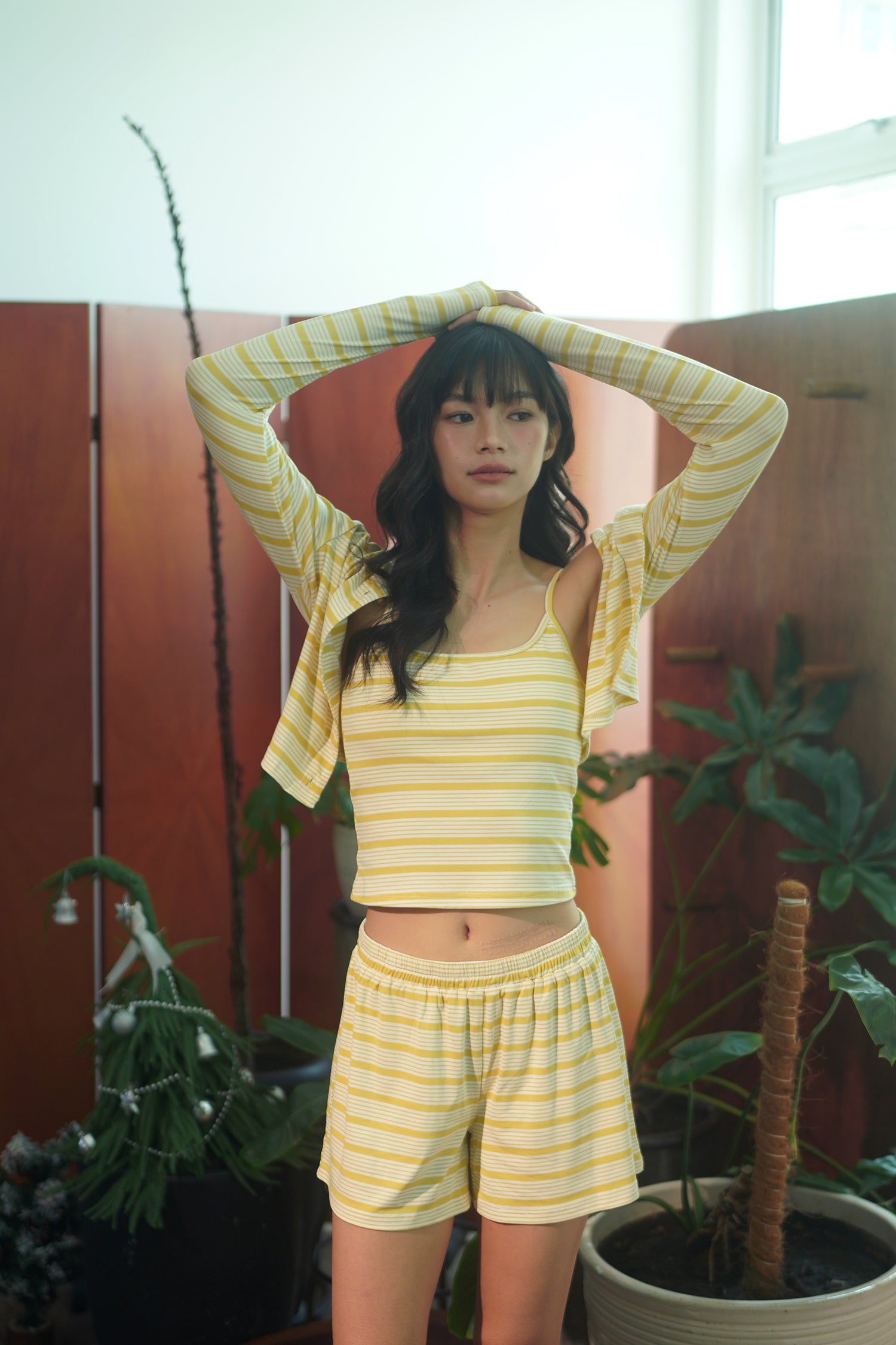 GOODNIGHT DARLING CARDIGAN mustard