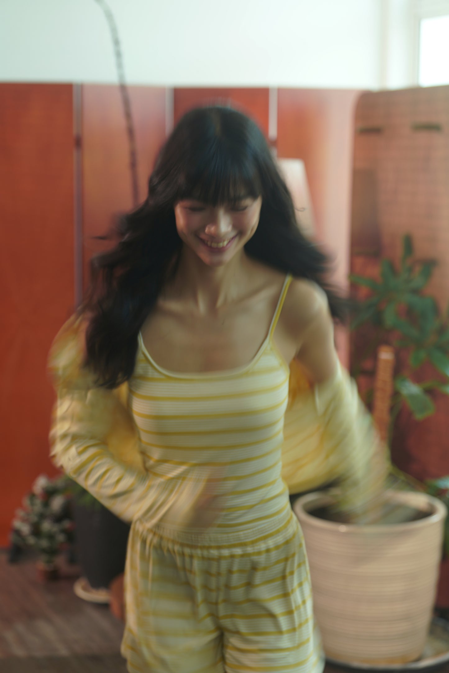 GOODNIGHT DARLING CARDIGAN mustard