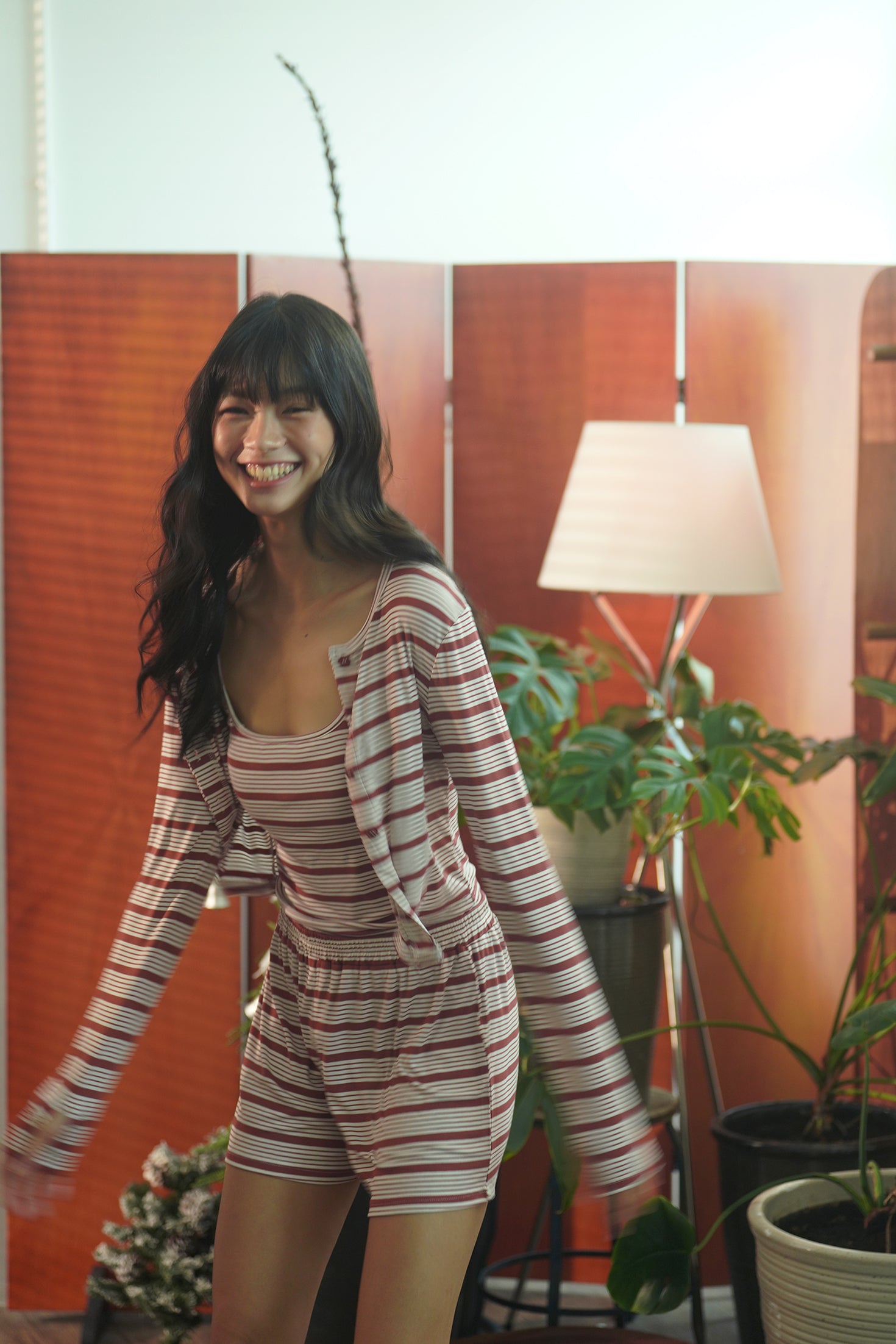 GOODNIGHT DARLING CARDIGAN redbean