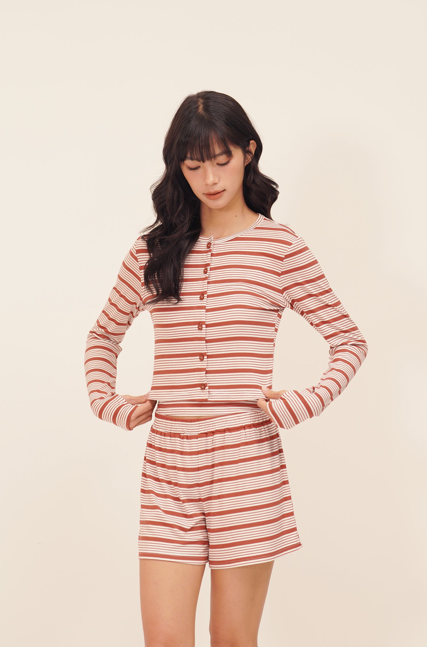 GOODNIGHT DARLING CARDIGAN redbean