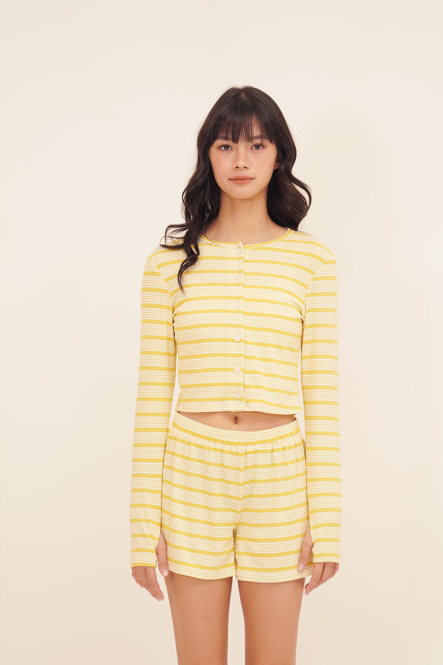 GOODNIGHT DARLING CARDIGAN mustard