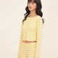 GOODNIGHT DARLING CARDIGAN mustard