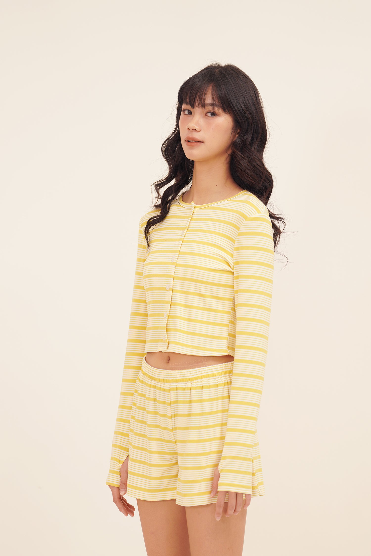 GOODNIGHT DARLING CARDIGAN mustard