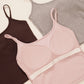 HUG ME STRAP TANK brown