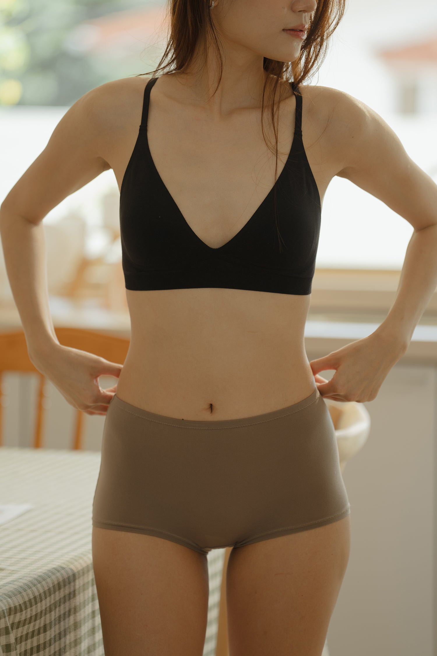 SECOND SKIN BRA black