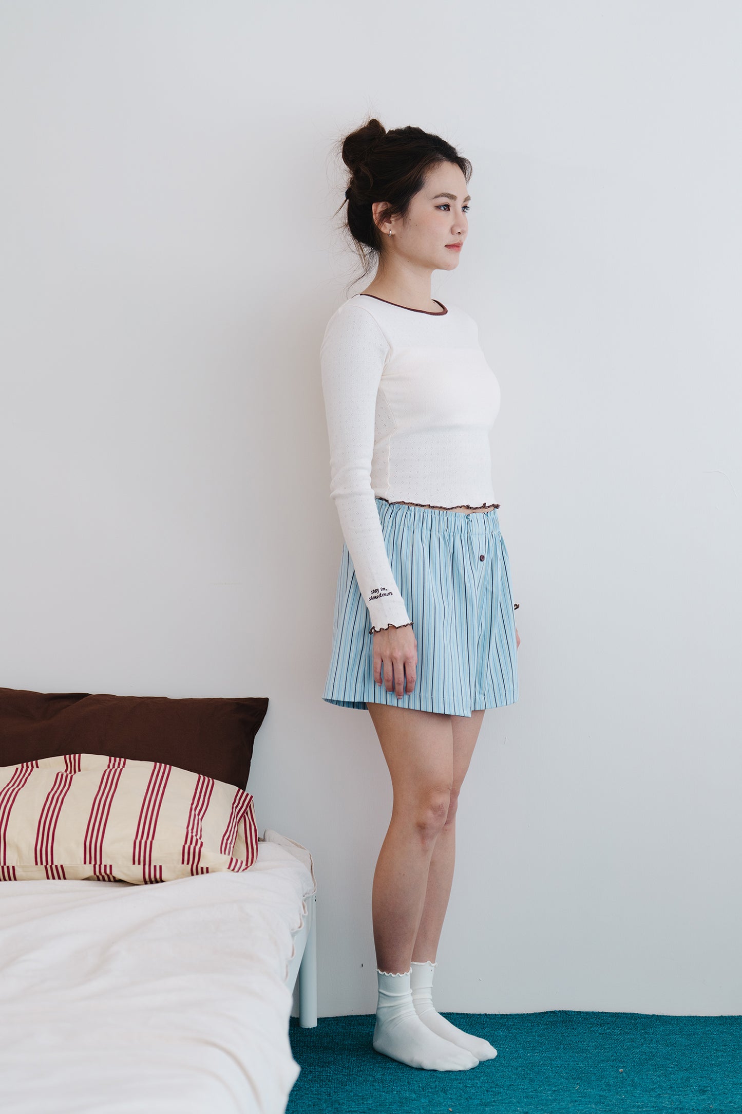 'Slow-down Boxer' baby blue