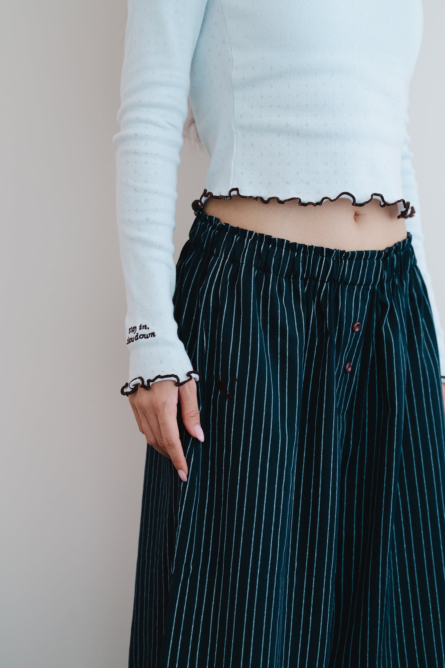 'Slow-down Lounge Pants' dark blue