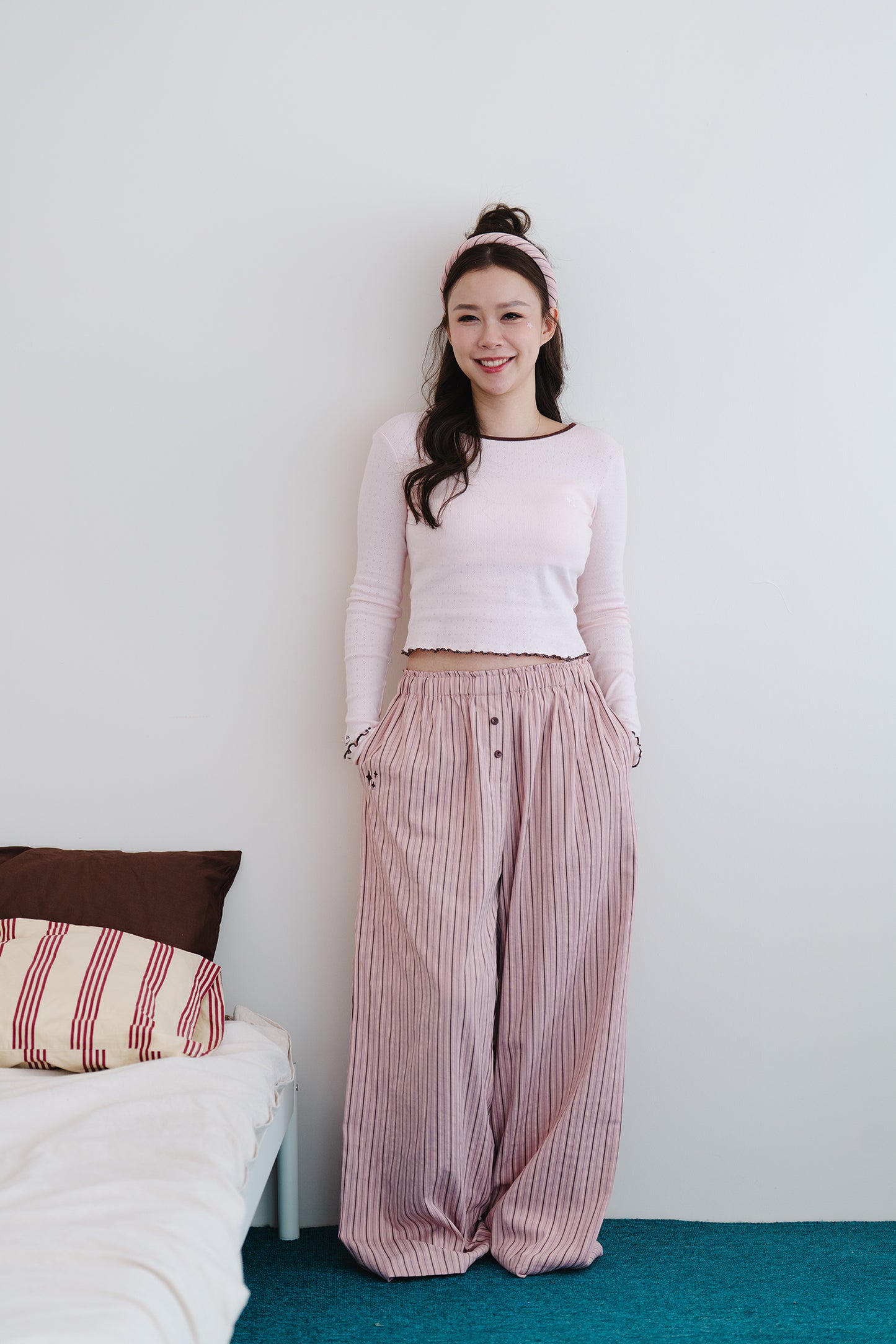'Slow-down Lounge Pants' pink