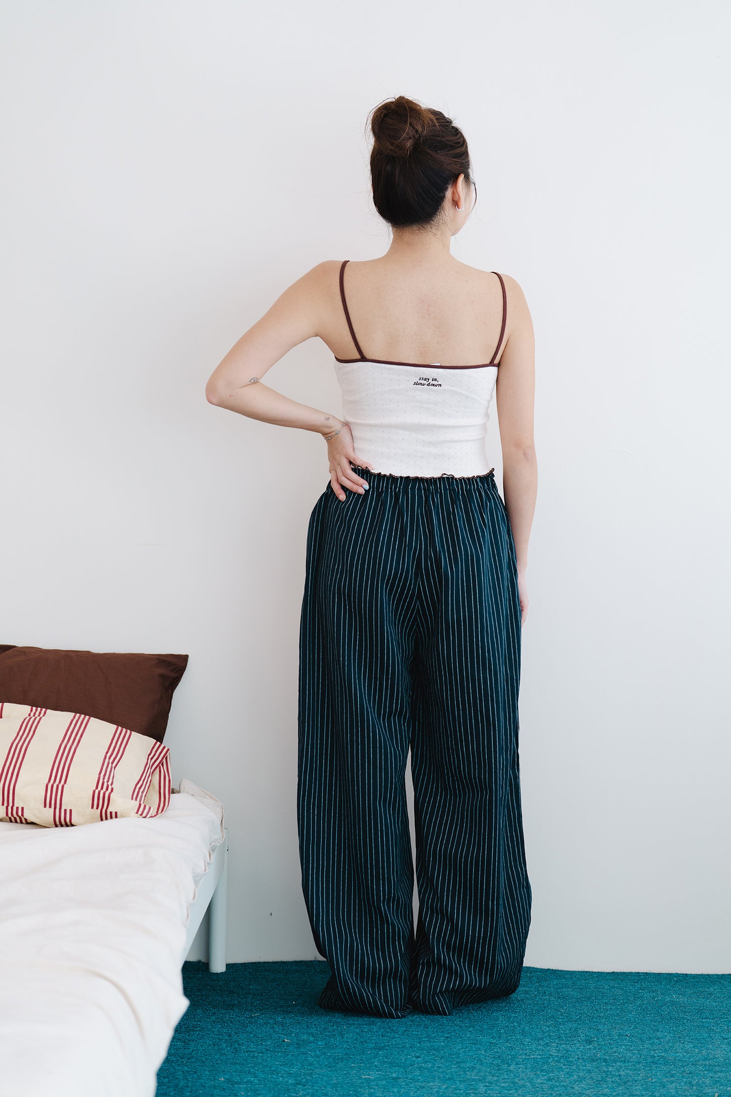 'Slow-down Lounge Pants' dark blue
