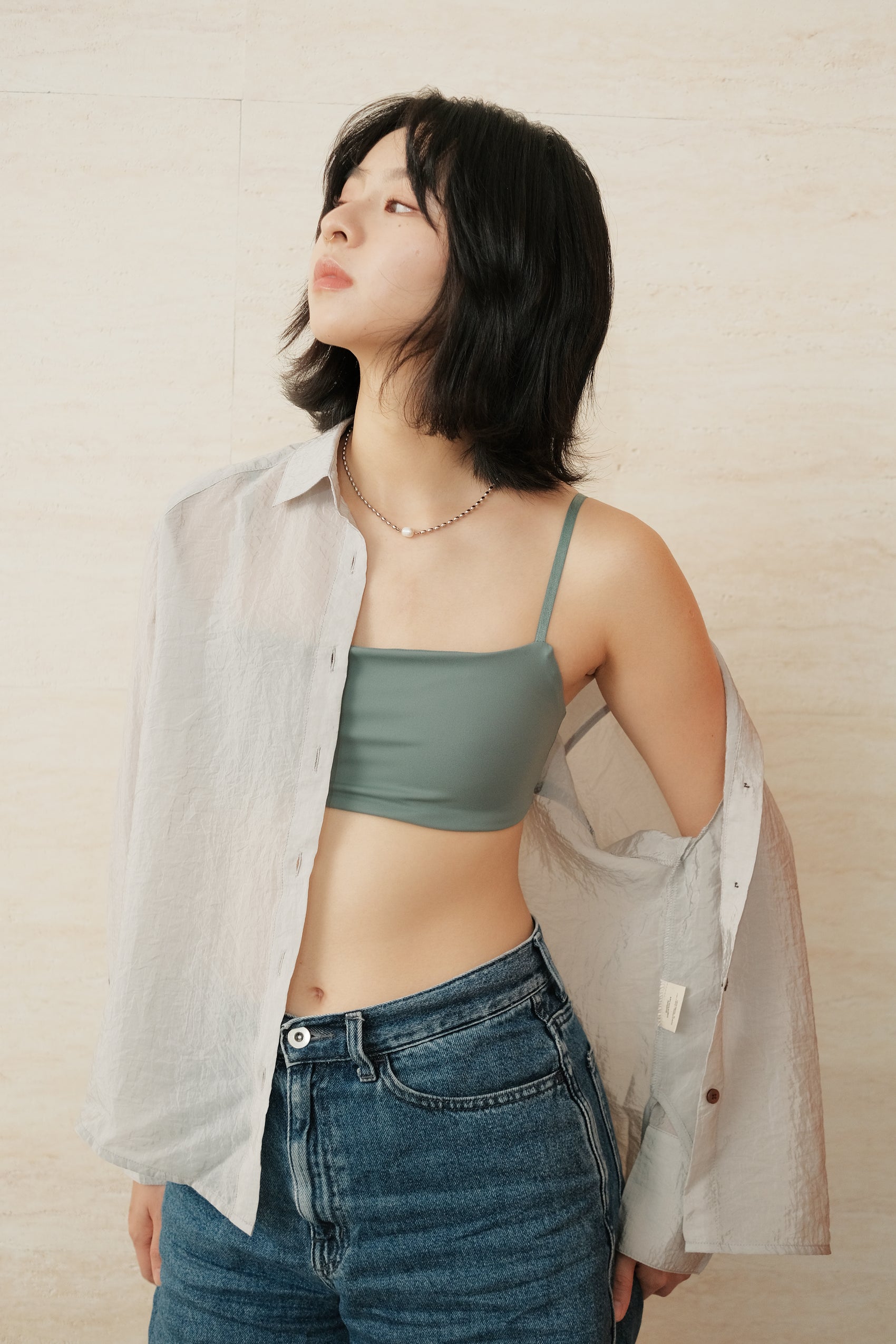SIMPLICITY SQUARE BRA teal