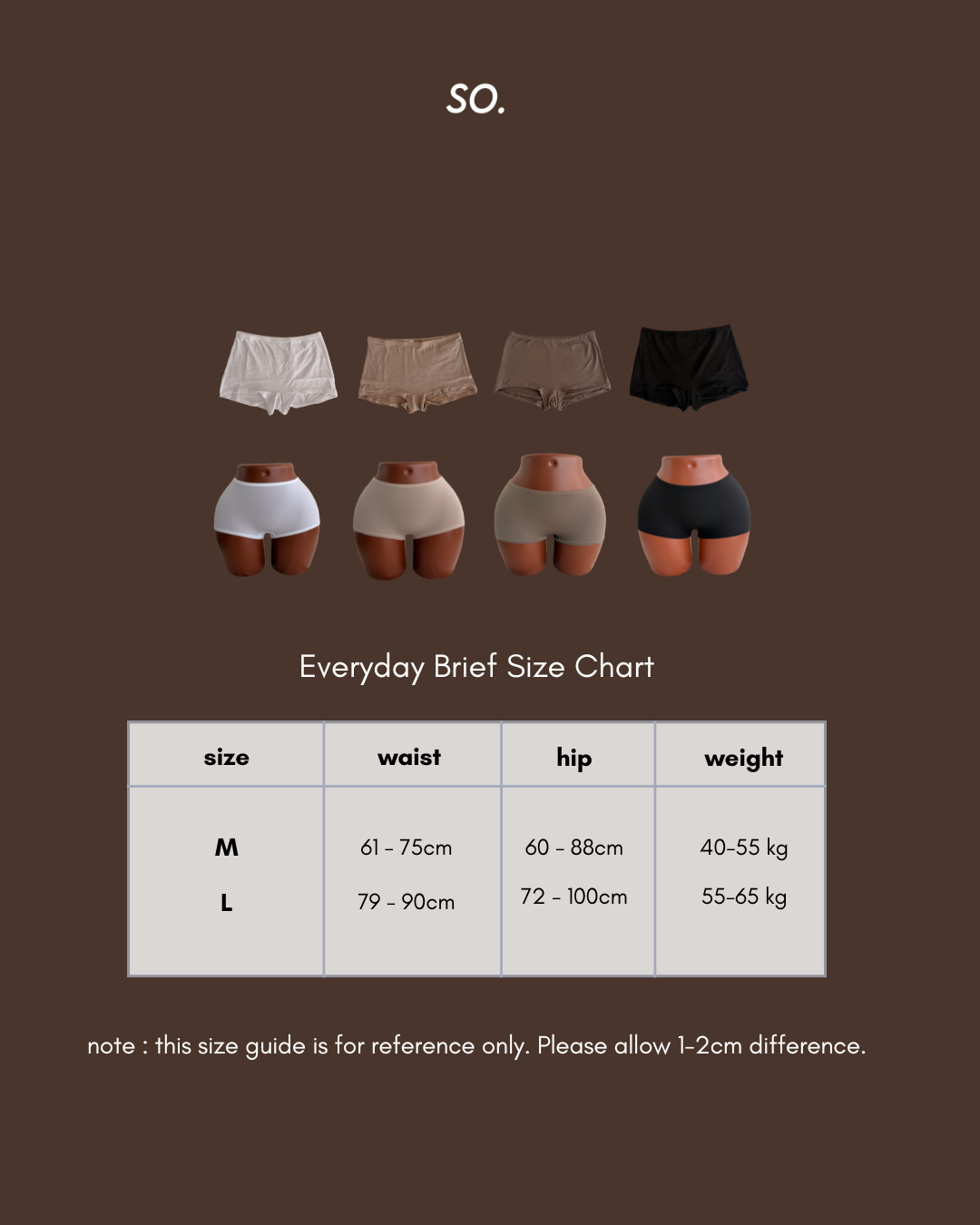 EVERYDAY BRIEF black