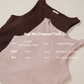 HUG ME CROPPED TANK grey