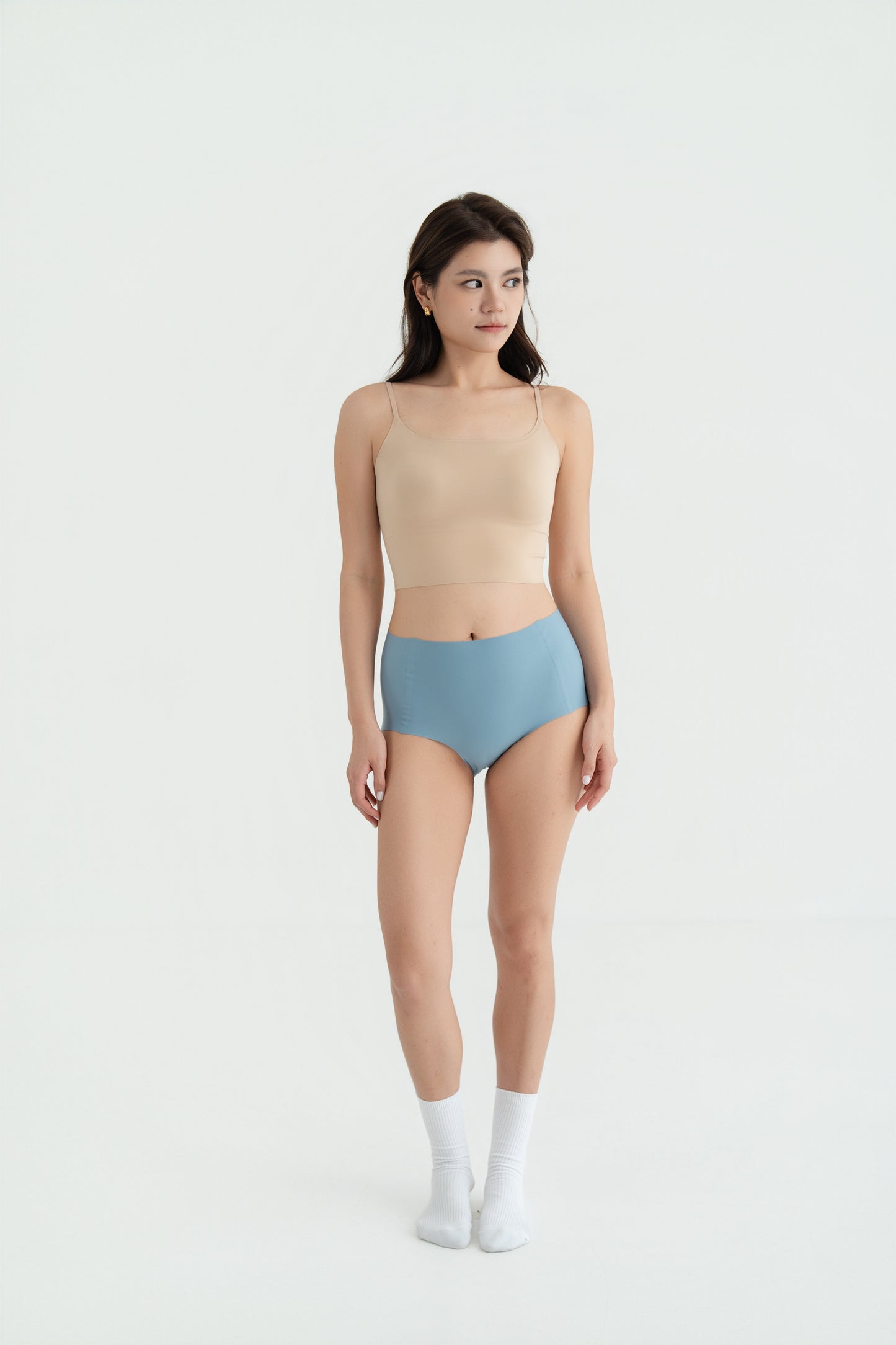 SMOOTHIE SEAMLESS BRA TOP sand