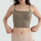 SMOOTHIE SEAMLESS BRA TOP ash green