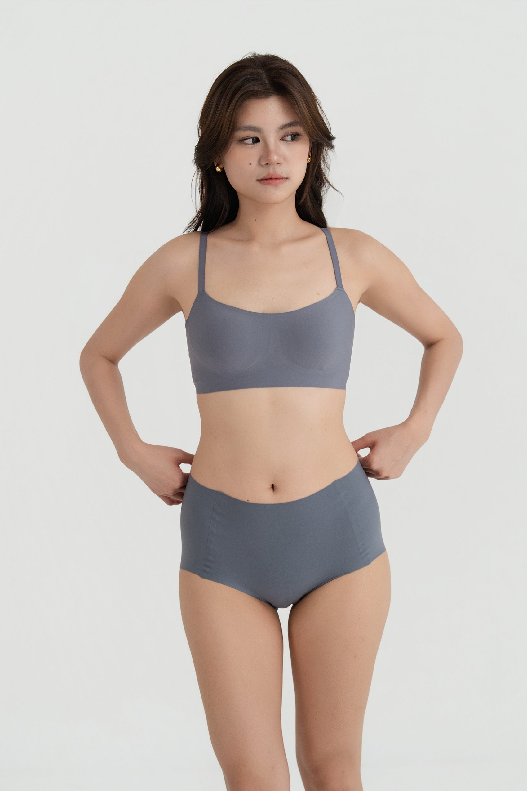 CLOUD BRA blue grey