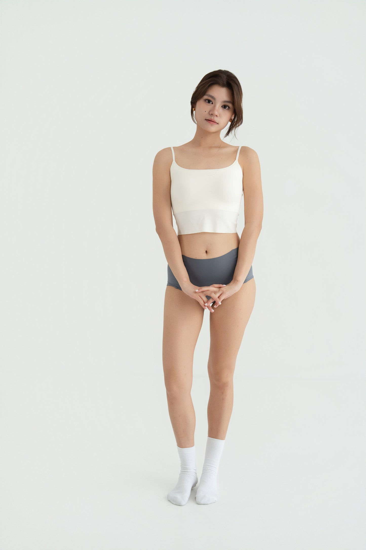 SMOOTHIE SEAMLESS BRA TOP milk