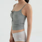 PADDED TANK TOP grey
