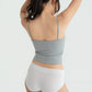 PADDED TANK TOP grey
