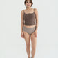 PADDED TANK TOP chocolate