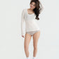BABY TOP long-sleeve | milk