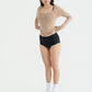BABY TOP long-sleeve | coffee
