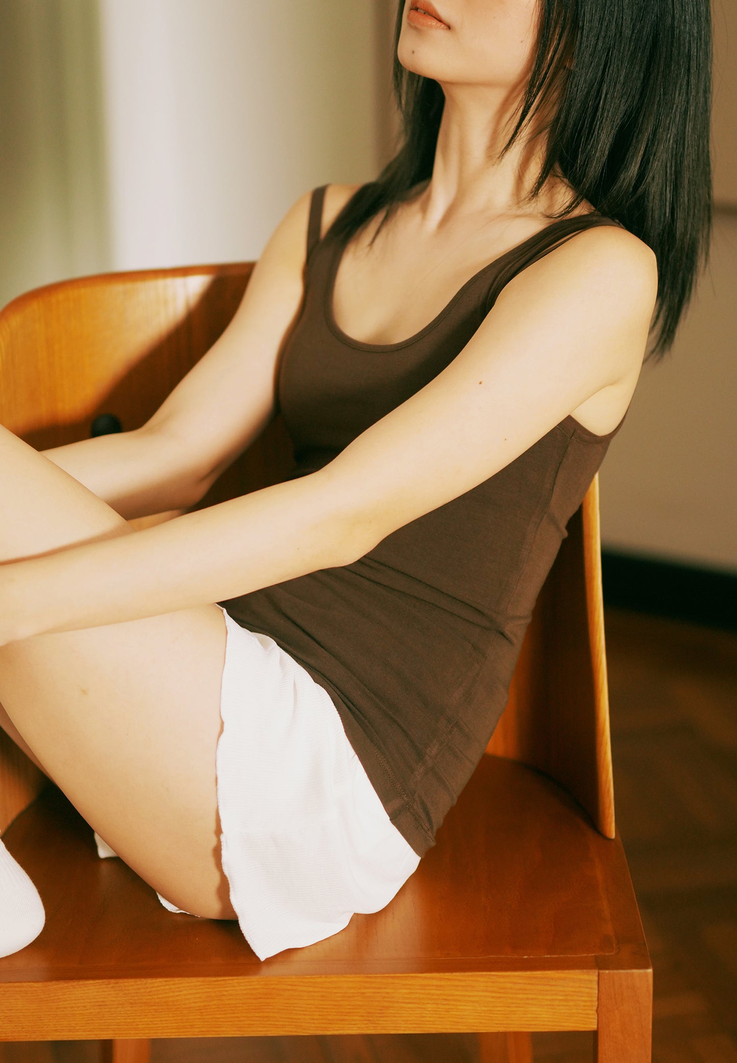 BABY TOP tank | chestnut