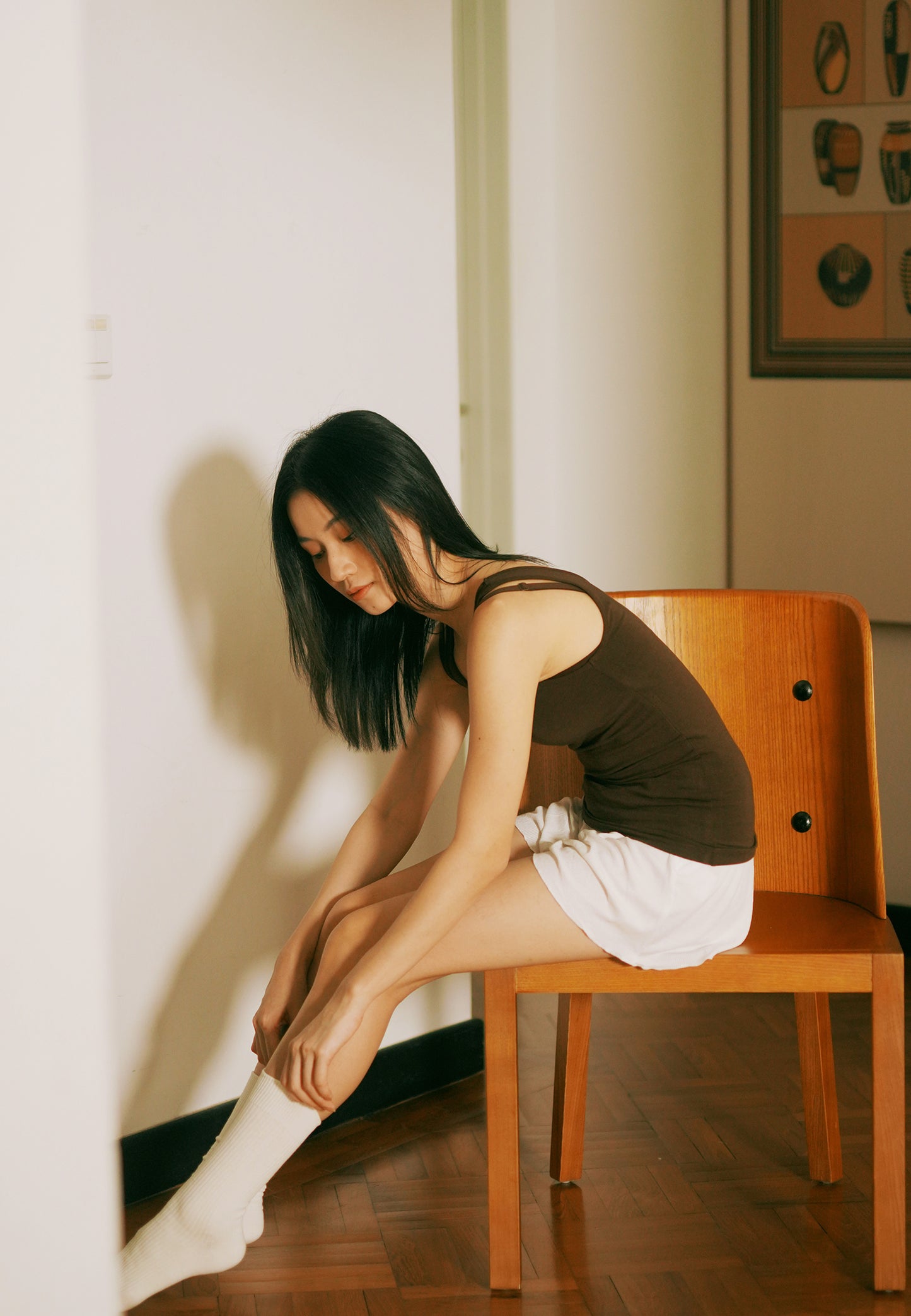 BABY TOP tank | chestnut